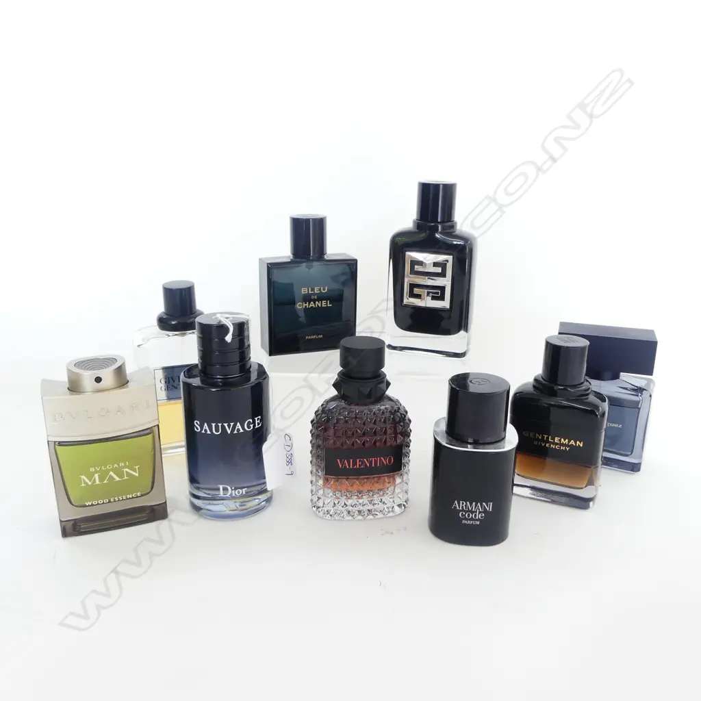 BOX OF 9 COLOGNES POUR HOMME EAU DE PARFUM ALL NEAR FULL $850+COST Image 1++