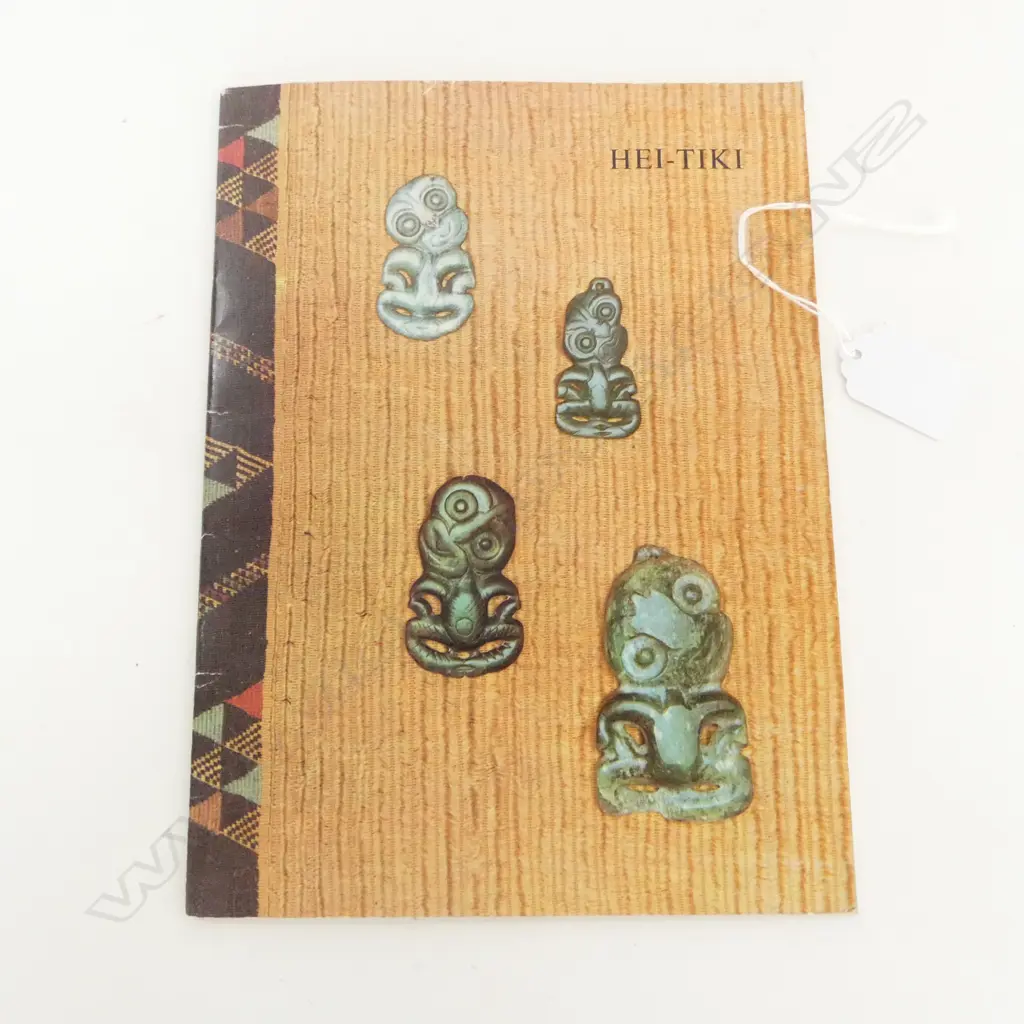 BOOKLET 'HEI-TIKI' 1966 OTAGO MUSEUM publication 2nd ed. by H.D. Skinner Image 1++