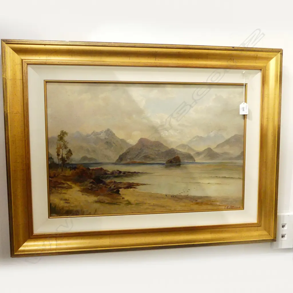 THOMAS REGINALD ATTWOOD, OIL ON BOARD, 380x580mm Image 1++