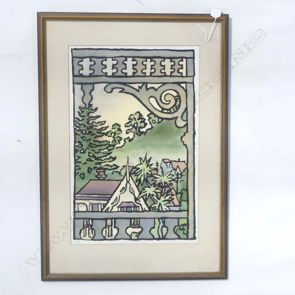 D. BLAIR 'MT. EDEN' PRINT 18/45 495x320mm Image 1++
