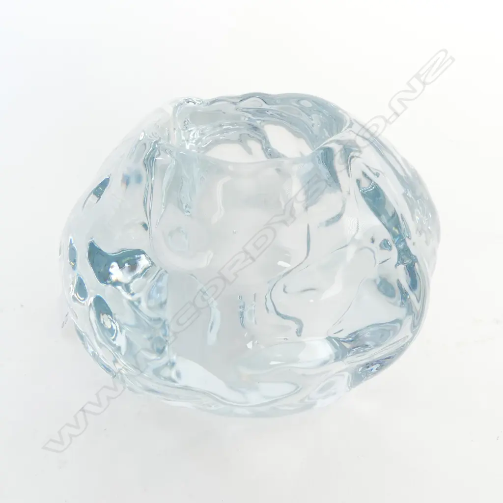 ORREFORS SNOWBALL VOTIVE HOLDER, H.75mm Image 1++