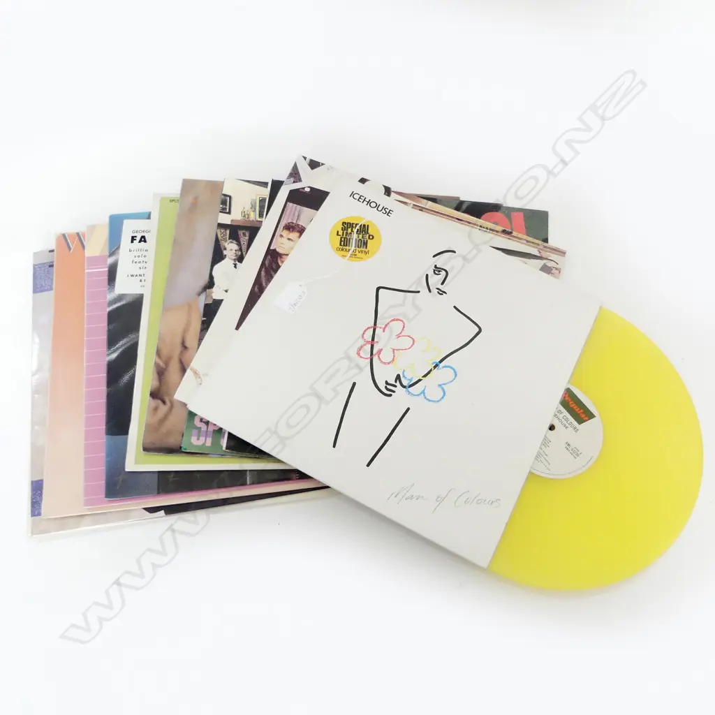 ASST. LP RECORDS INCL. ICEHOUSE LTD. ED. COLOURED VINYL Image 1++