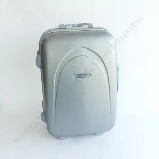 OLD PIERRE CARDIN TRAVEL CABIN SUITCASE grey