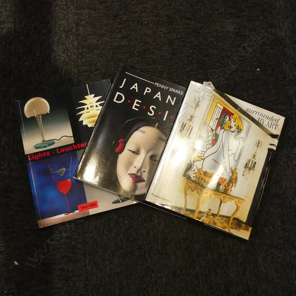 3 BOOKS; INTERIOR DESIGN INTEREST Image 1++