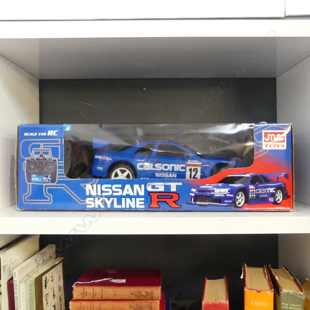 BOXED NISSAN SKYLINE GTR 1:10 RC TOY Image 1++
