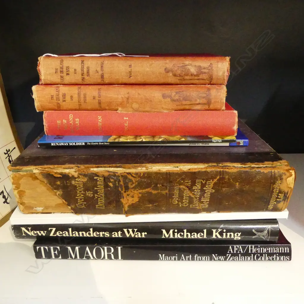 9 BOOKS; NZ WARS, MAORI INTEREST... Image 1++