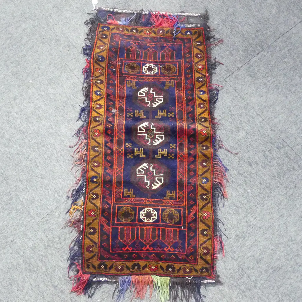 SADDLE BAG, SOME INSECT DAMAGE 1200x550mm Image 1++
