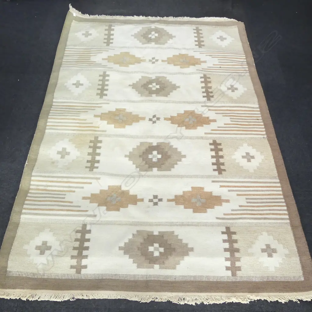 SCANDINAVIAN FLAT WEAVE KELIM RUG 2900x2000mm Image 1++