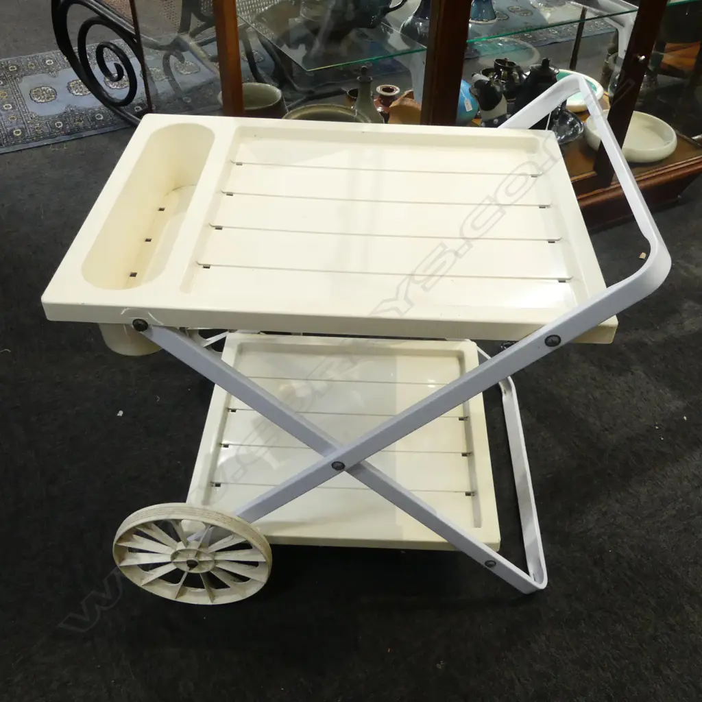 MODERN DESIGN DRINKS TROLLEY 730x520x760mm Image 1++