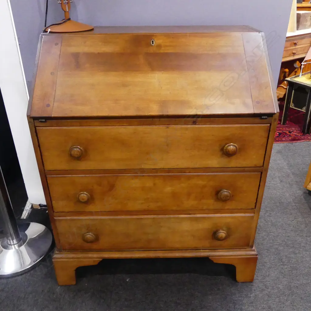 FALL FRONT BUREAU DESK 850x500x990mm Image 1++