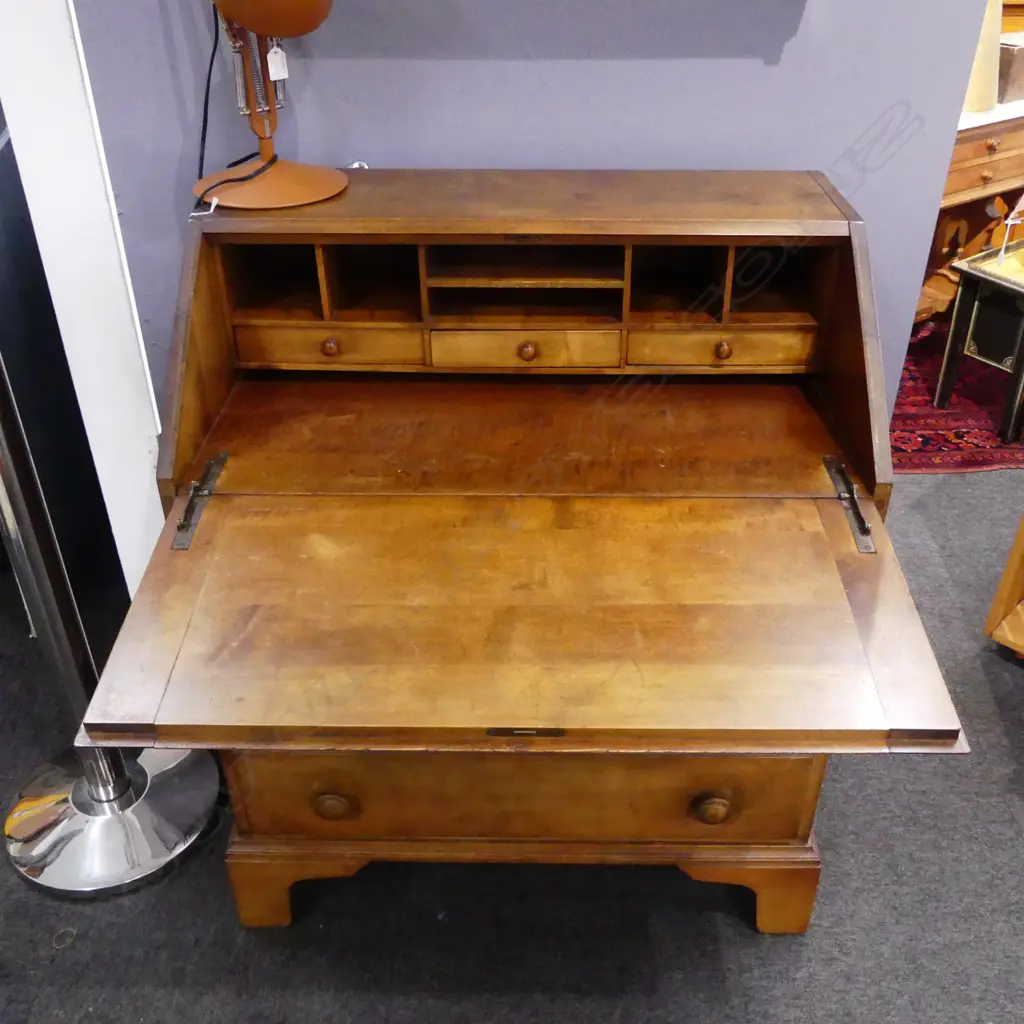 FALL FRONT BUREAU DESK 850x500x990mm Image 1++