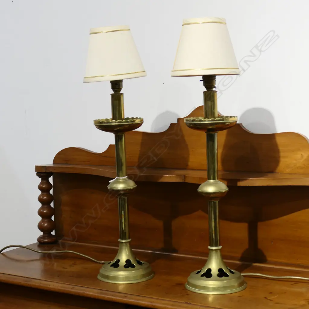 PR BRASS TABLE LAMPS H.620mm Image 1++