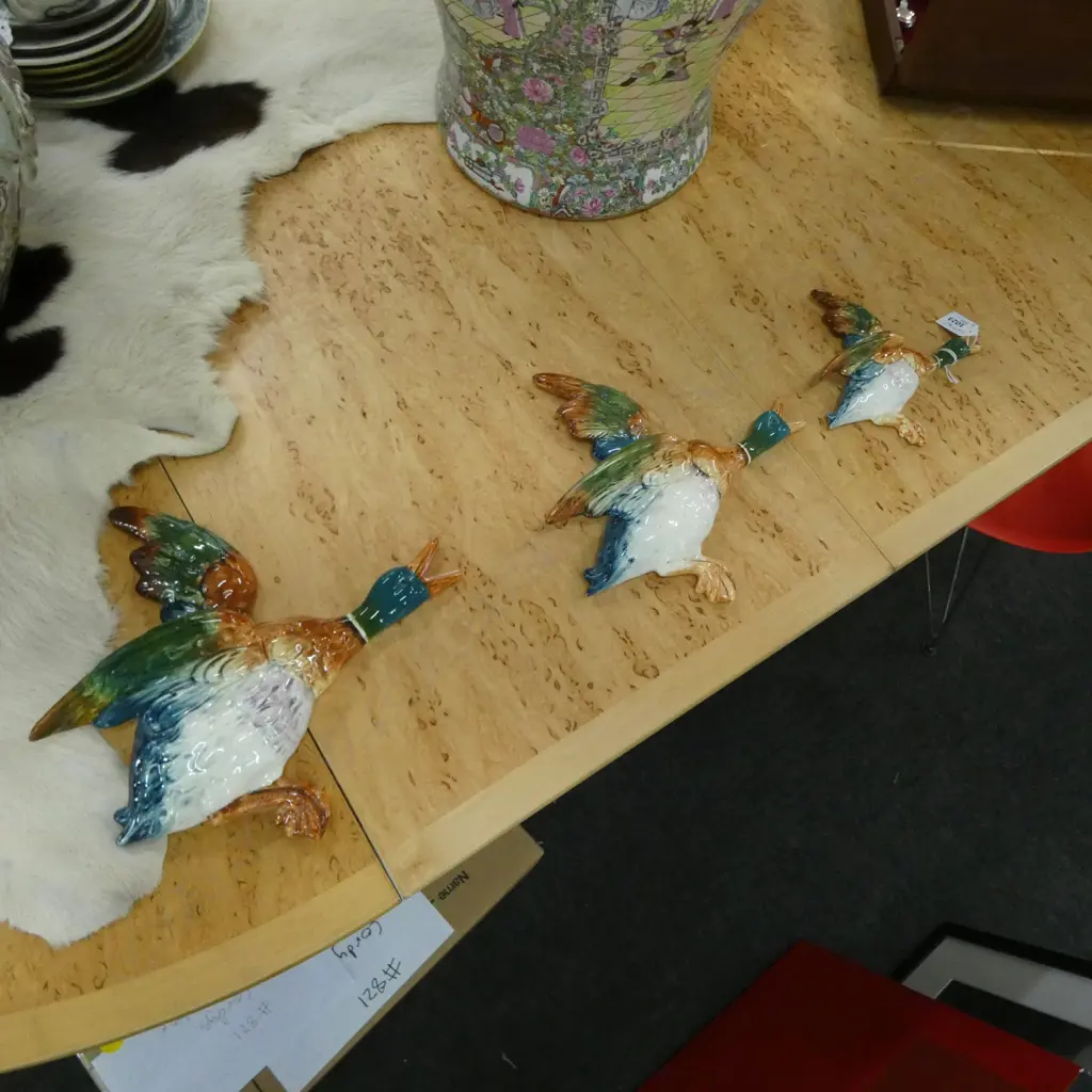 3 BESWICK WALL DUCKS H.300mm Image 1++