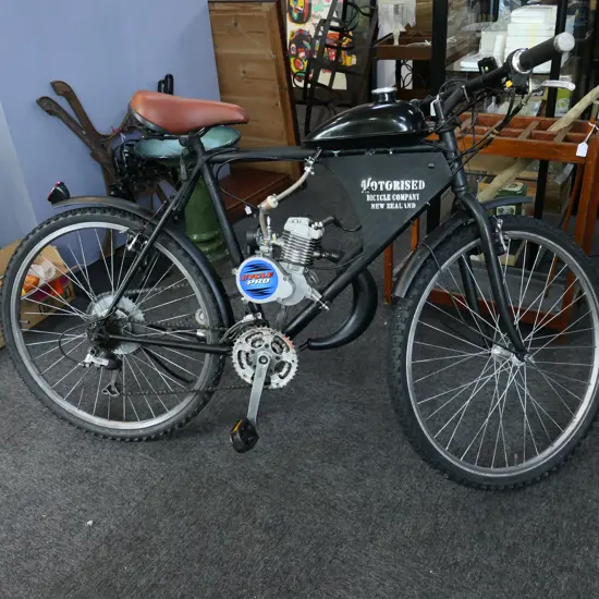 **RTV** MOTORISED BICYCLE, WORKING