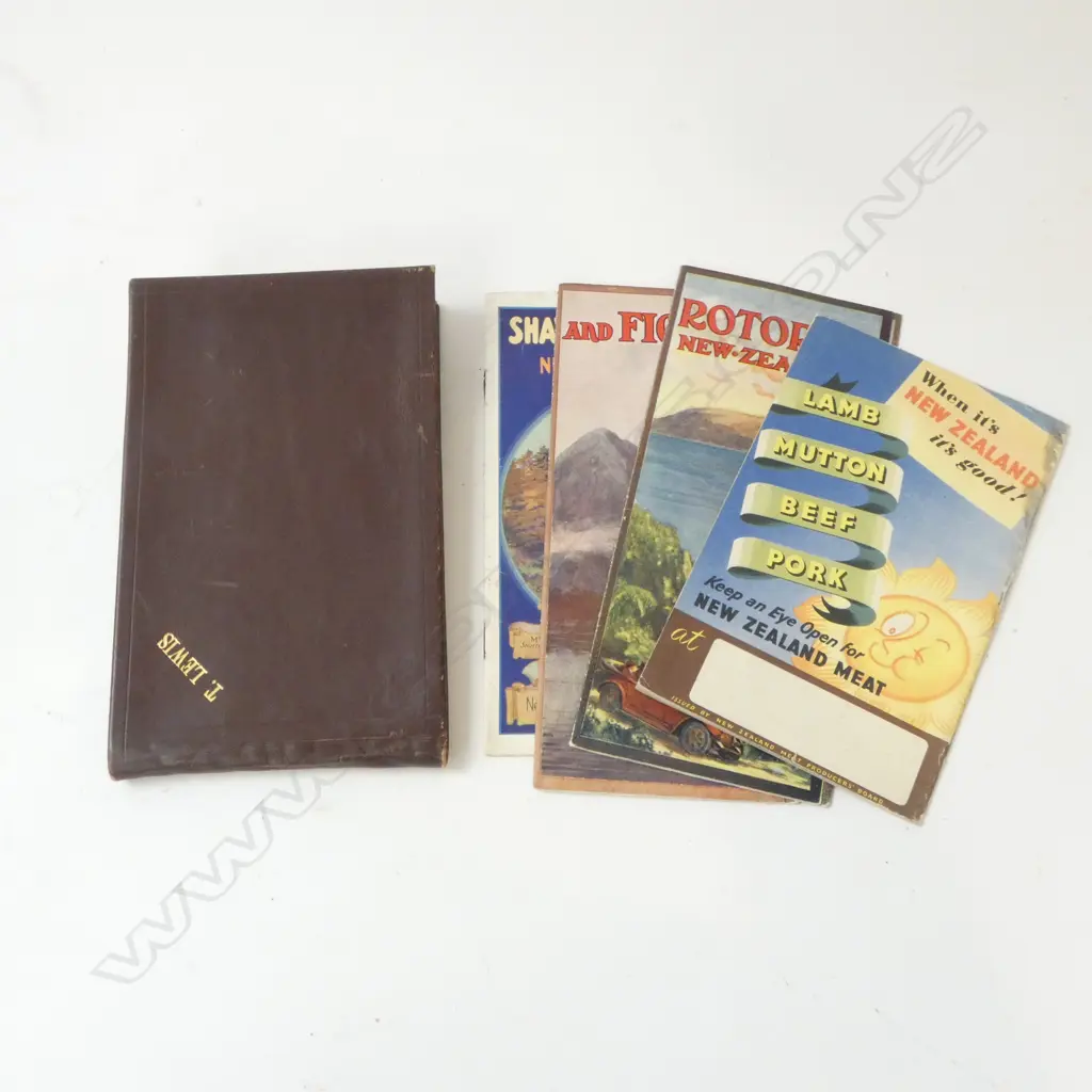 5 VINTAGE PAMPHLETS; 1936 'MODERNISTIC HOMES', TOURISM & LAMB Image 1++