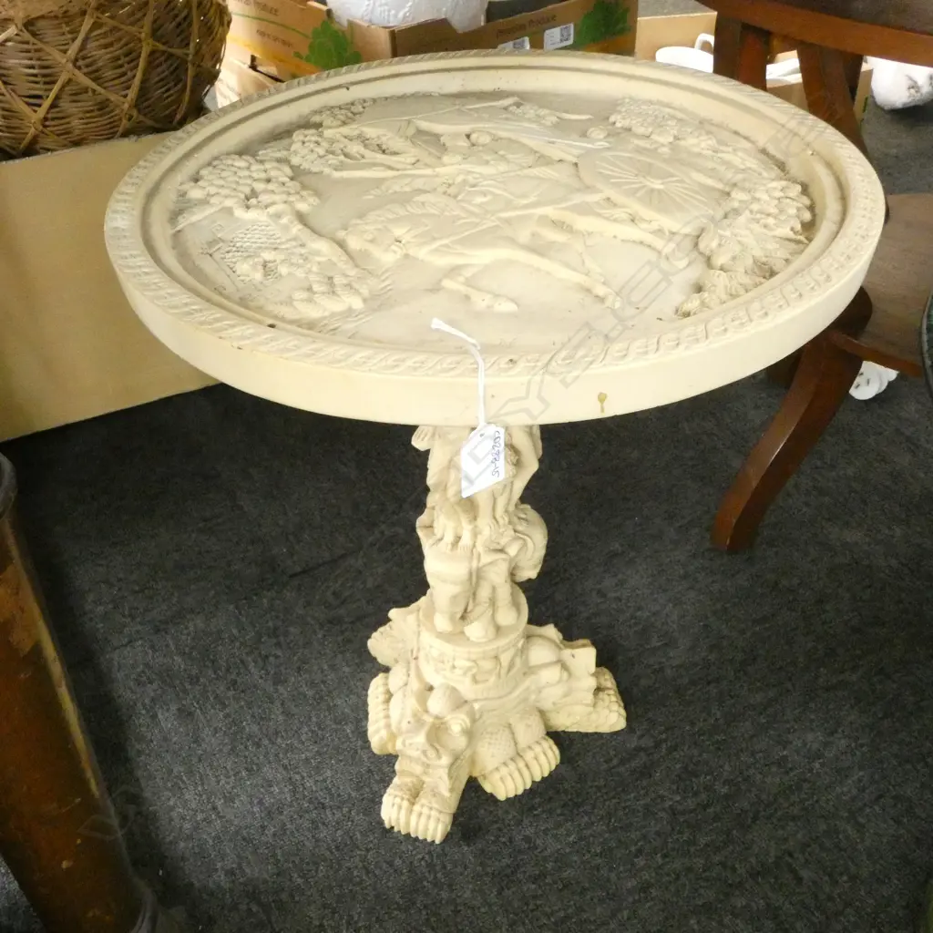 ORIENTAL RESIN TABLE H.510mm Image 1++