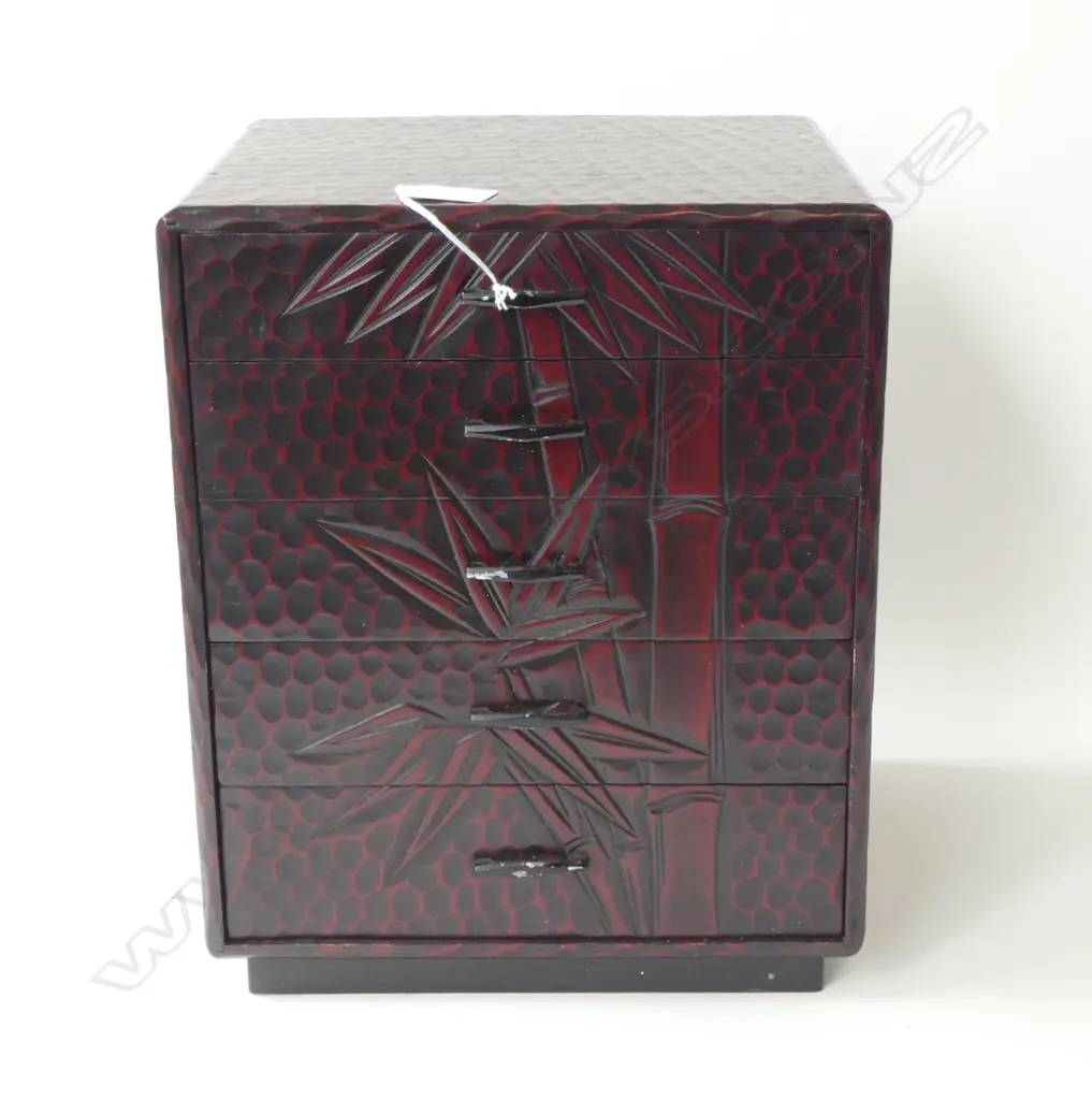 ORIENTAL 5 DRAWER UNIT 270x240x325mm Image 1++