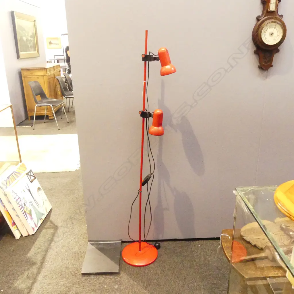 MODERN RED FLOOR LAMP H.1460mm Image 1++
