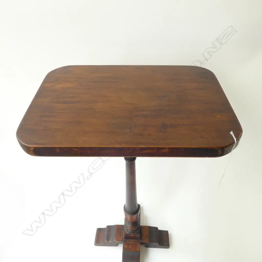 ANTIQUE WOODEN SIDE TABLE 410x290x700mm Image 1++