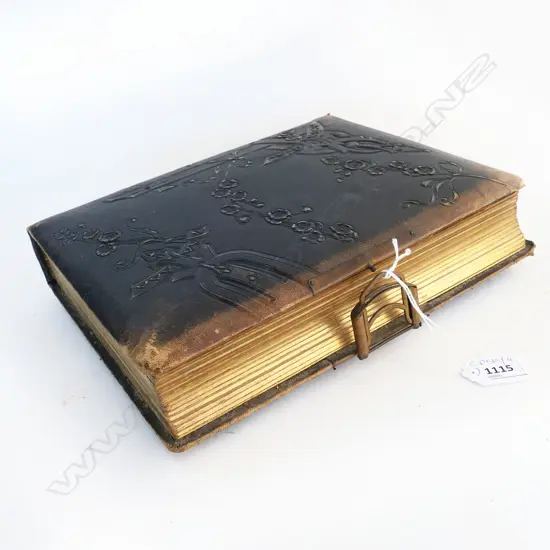 VICTORIAN PHOTO ALBUM (EMPTY)
