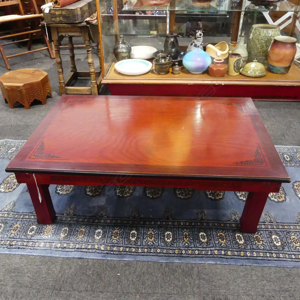 KOREAN FOLDING TEA TABLE, 650 x 980 x 330MM  Image 1++