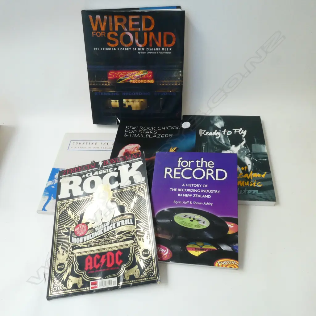 6 N.Z. MUSIC REFERENCE BOOKS Image 1++