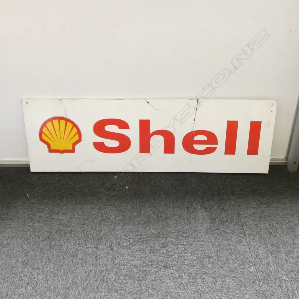 SHELL PETROL SIGN 380x1200mm Image 1++