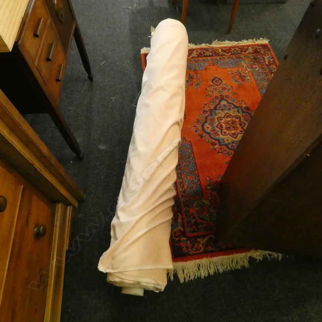FABRIC BOLT; PINK GIN, COTTON VELVET, 32M Image 1++