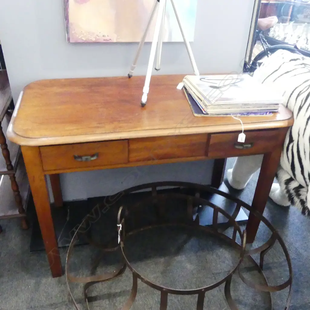 WOODEN DESK 580x330x960mm Image 1++