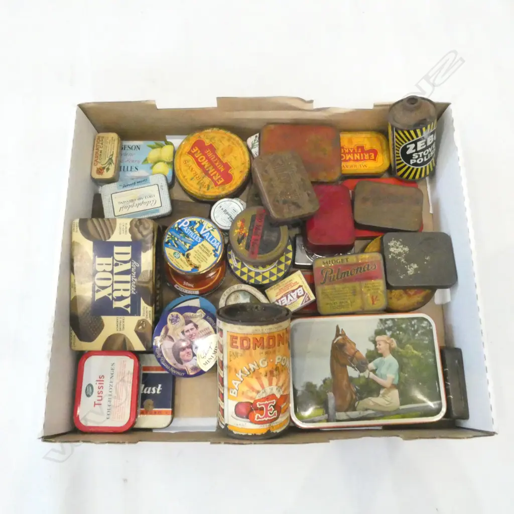 ASST. VINTAGE TINS Image 1++