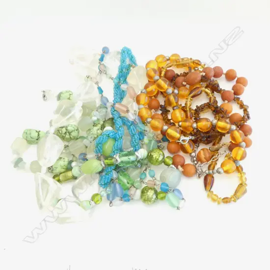 ASSTD COSTUME NECKLACES