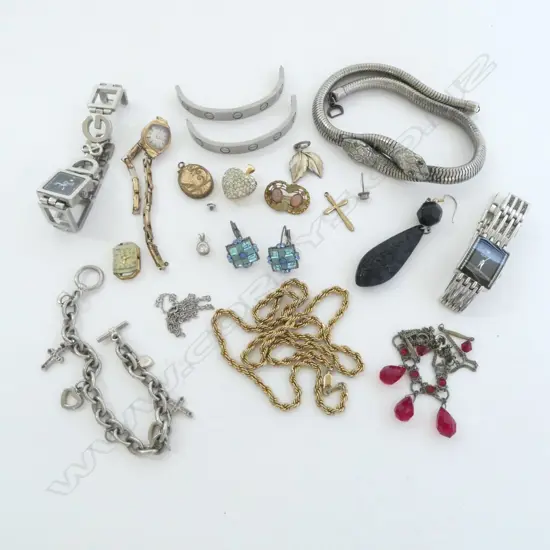 ASST. COSTUME JEWELLERY Incl. WATCHES etc