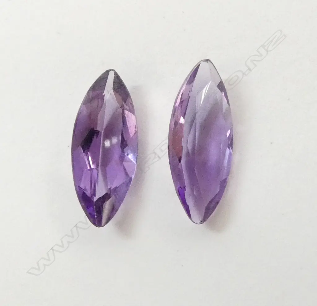 6CT. PR AMETHYST NAVETTE CUT Image 1++