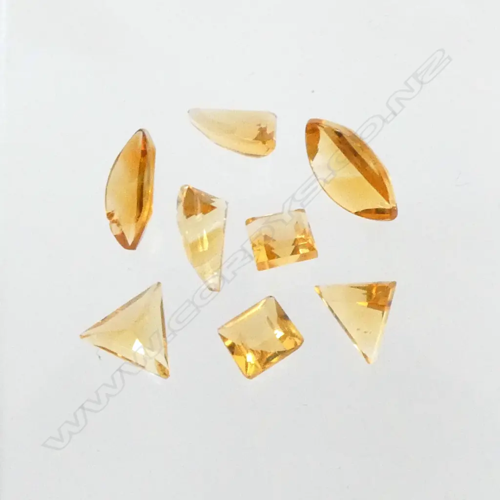 ASST 5.63CT. FACETED CITRINES Image 1++