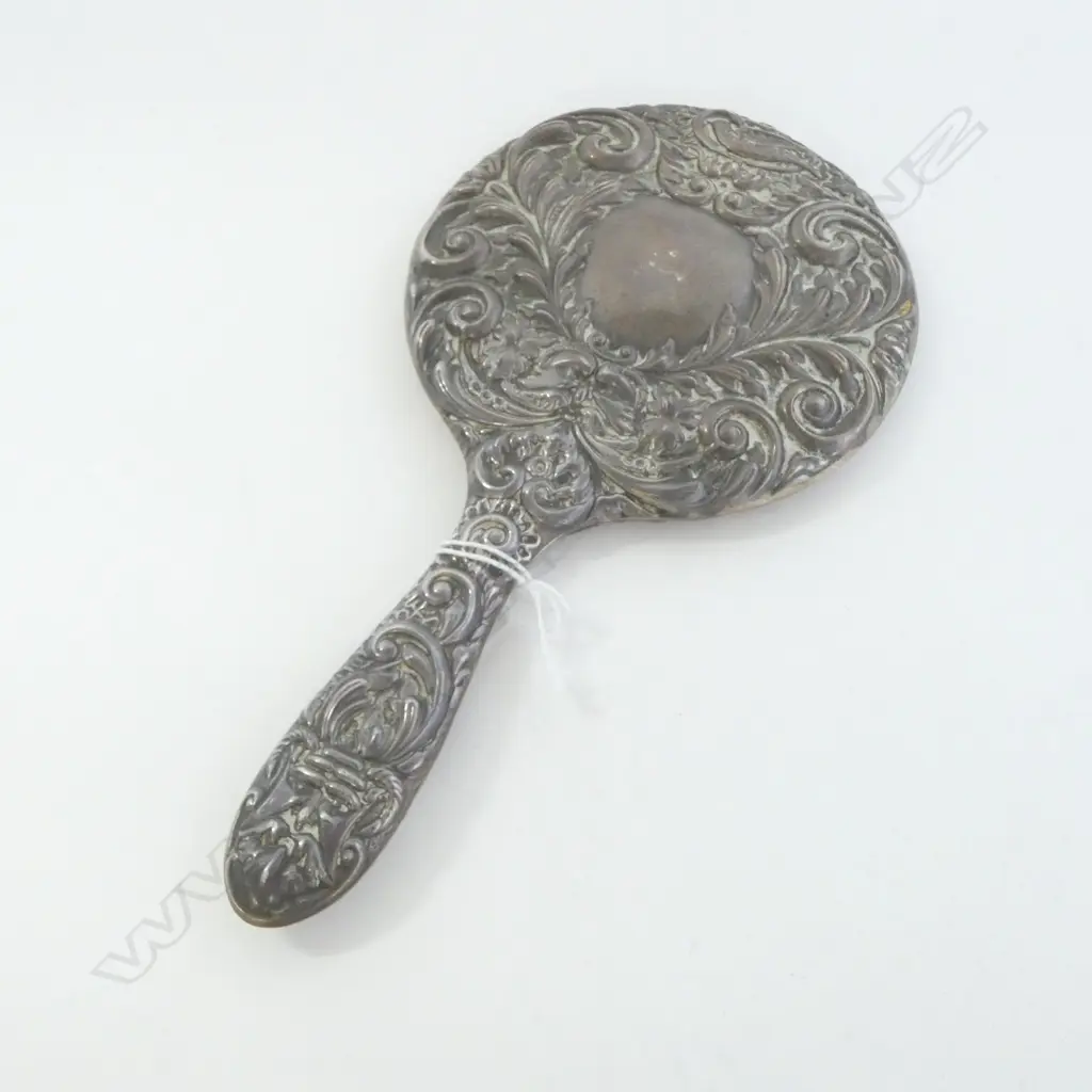 S/SILVER BACKED DRESSINGTABLE MIRROR L250 Image 1++