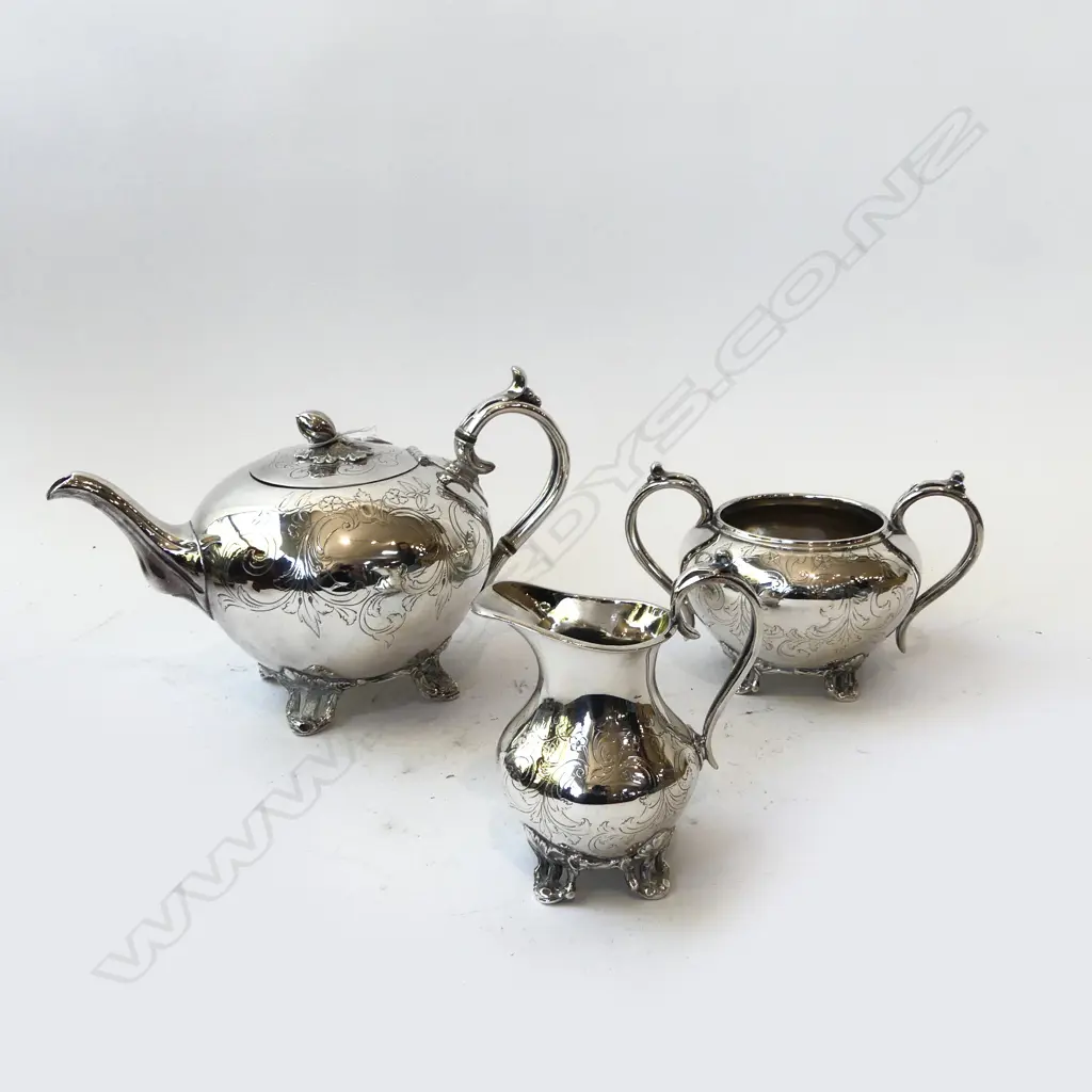 3 PCE EP TEA SET Image 1++