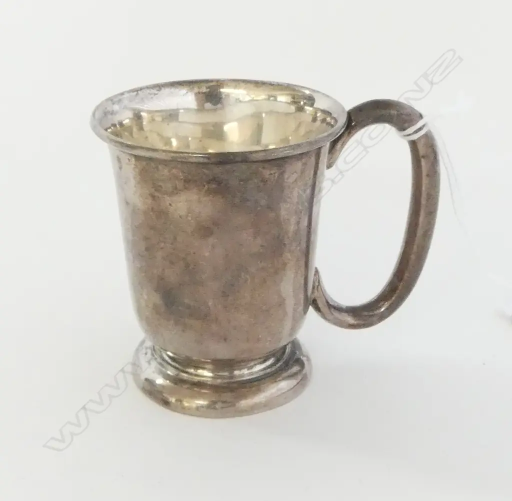 S/SILVER CHRISTING MUG 67G Image 1++