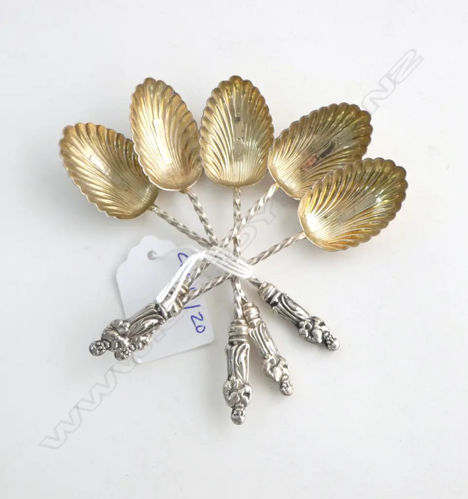 SET 5 S/S APOSTLE COFFEE SPOONS 31G Image 1++