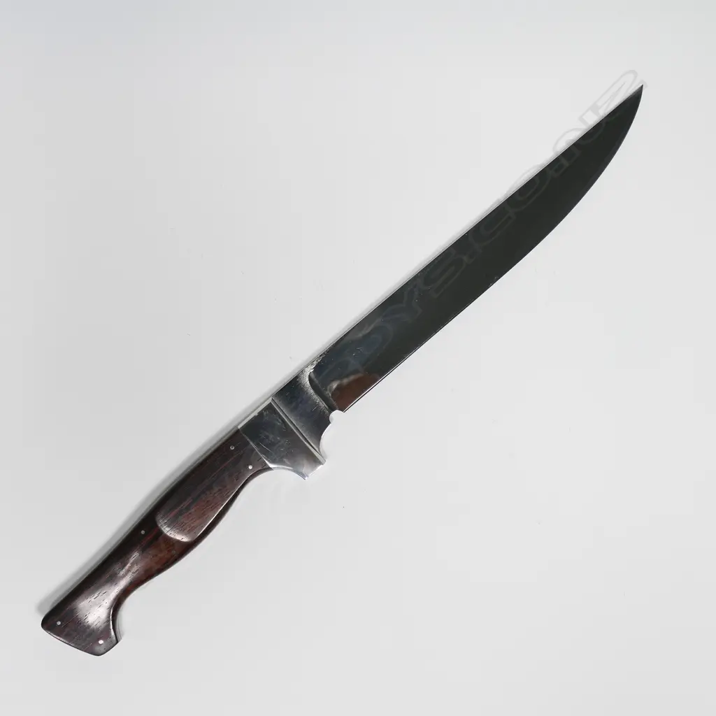 HANDCRAFTED CUSTOM CARVING KNIFE. L.370mm Image 1++