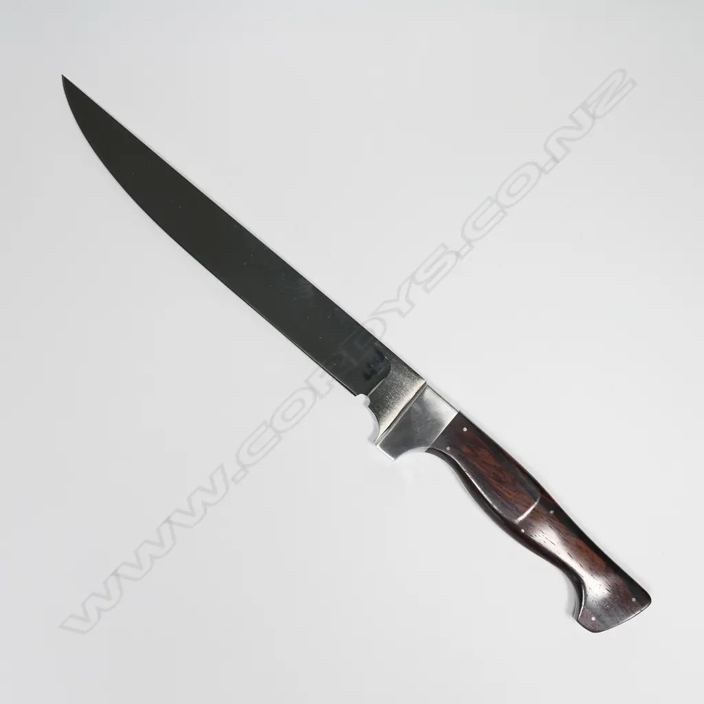 HANDCRAFTED CUSTOM CARVING KNIFE. L.370mm Image 1++