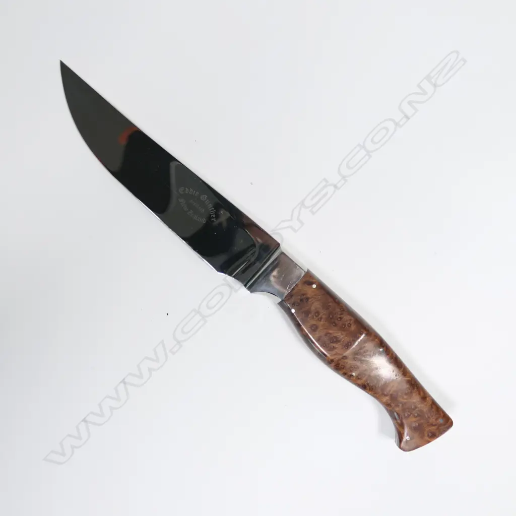 CUSTOM EDDIE GUNTHER BURL HUNTER. L.250mm Image 1++