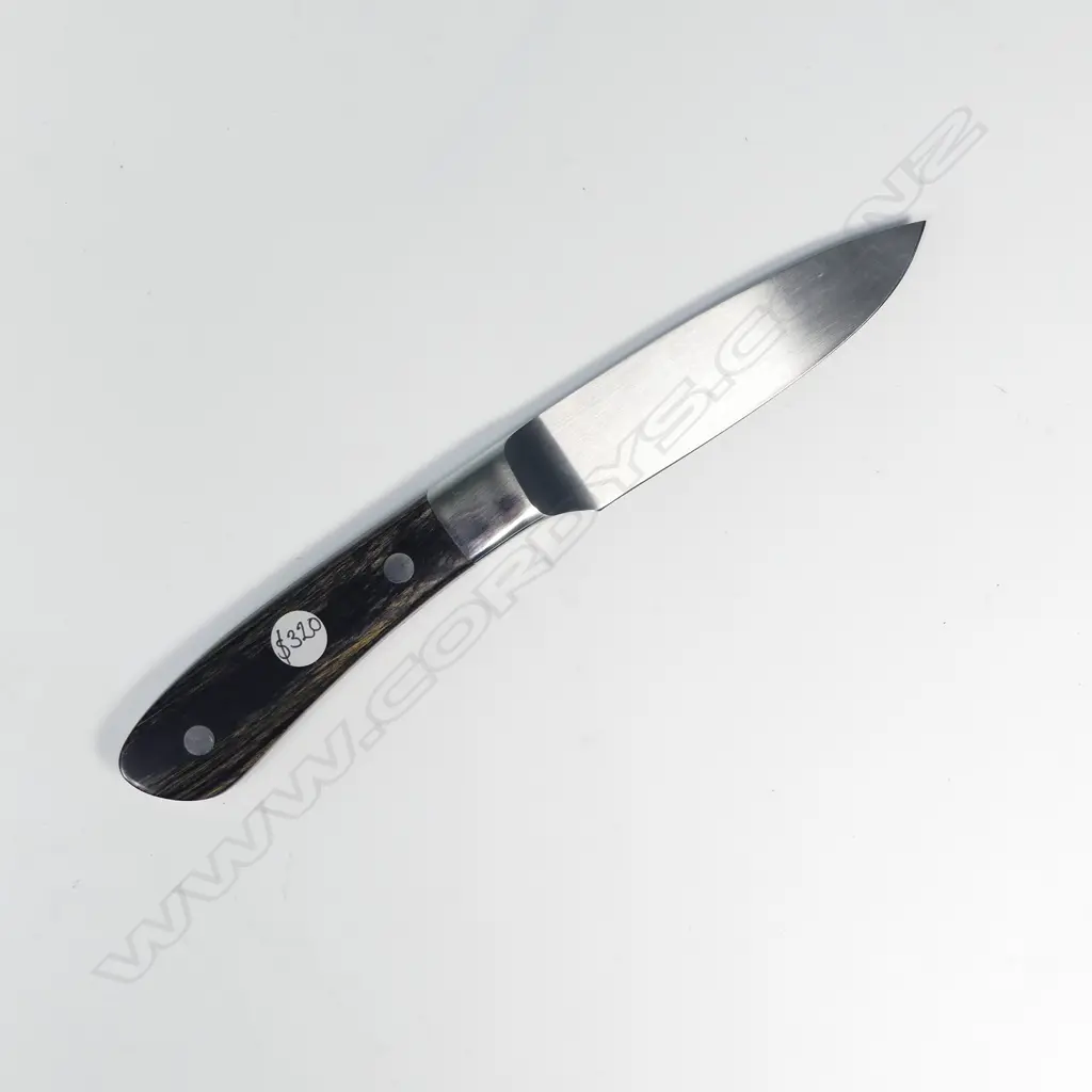 CUSTOM MATT JAMES (TAUPO) UTILITY KNIFE. MARKED. L.195mm Image 1++