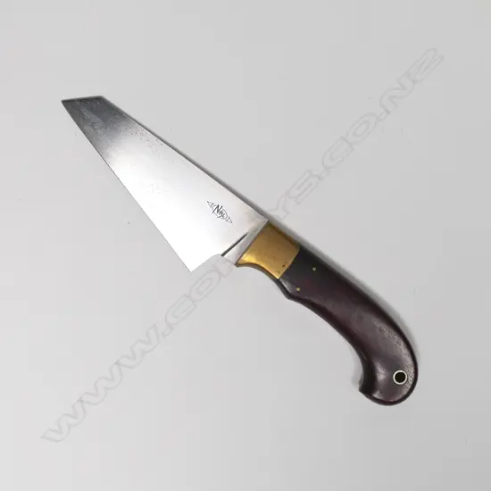 CUSTOM BILL NIKL SHORT KNIFE. L.200mm