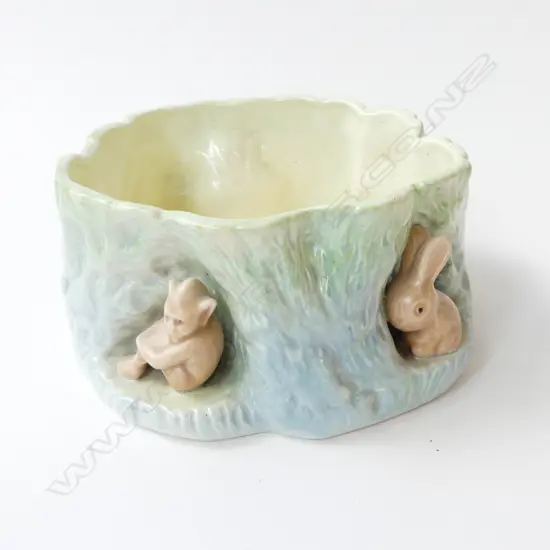LARGE SYLVAC BOWL; RABBITS & PIXIES, 1513, Dia.170mm
