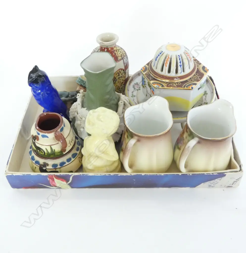 COLLECTION 12 SML PCS ENGLISH & JAPANESE PORCELAIN & CHINA (21530) Image 1++