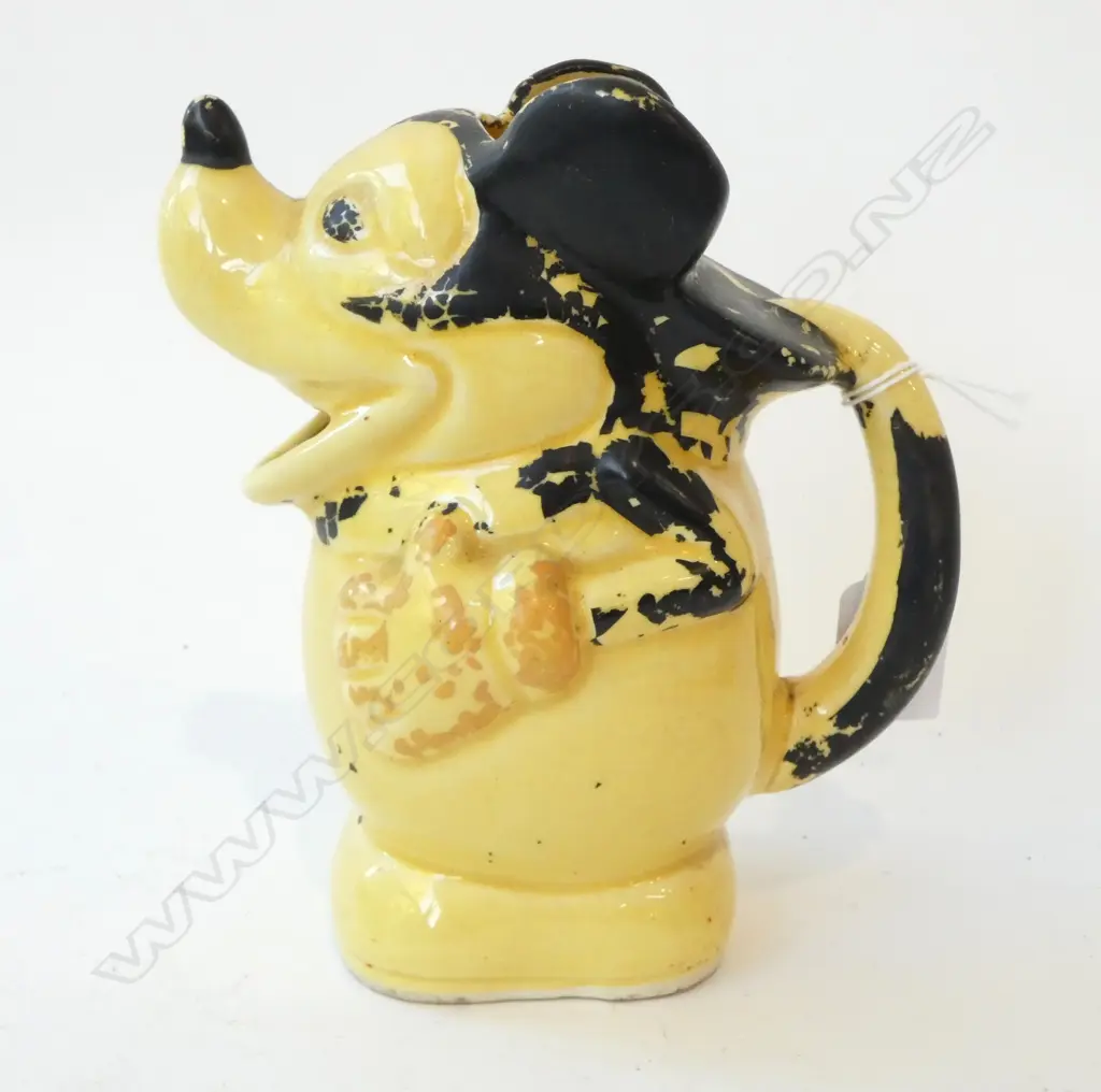 VINTAGE MOUSE JUG H.170mm (LOSS TO GLAZE DETAILING) Image 1++