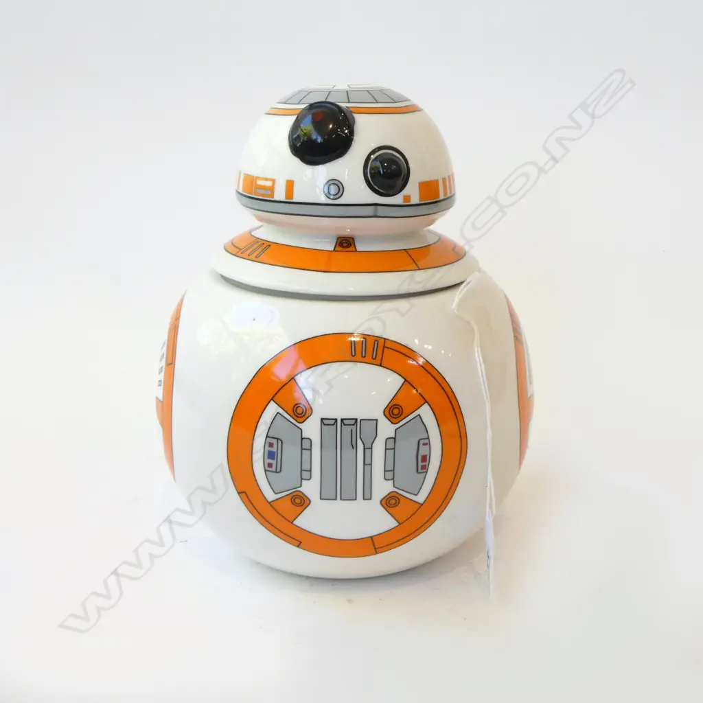 CERAMIC MODEL STARWARS BISCUIT BARREL BB-8 ROBOT H220MM Image 1++