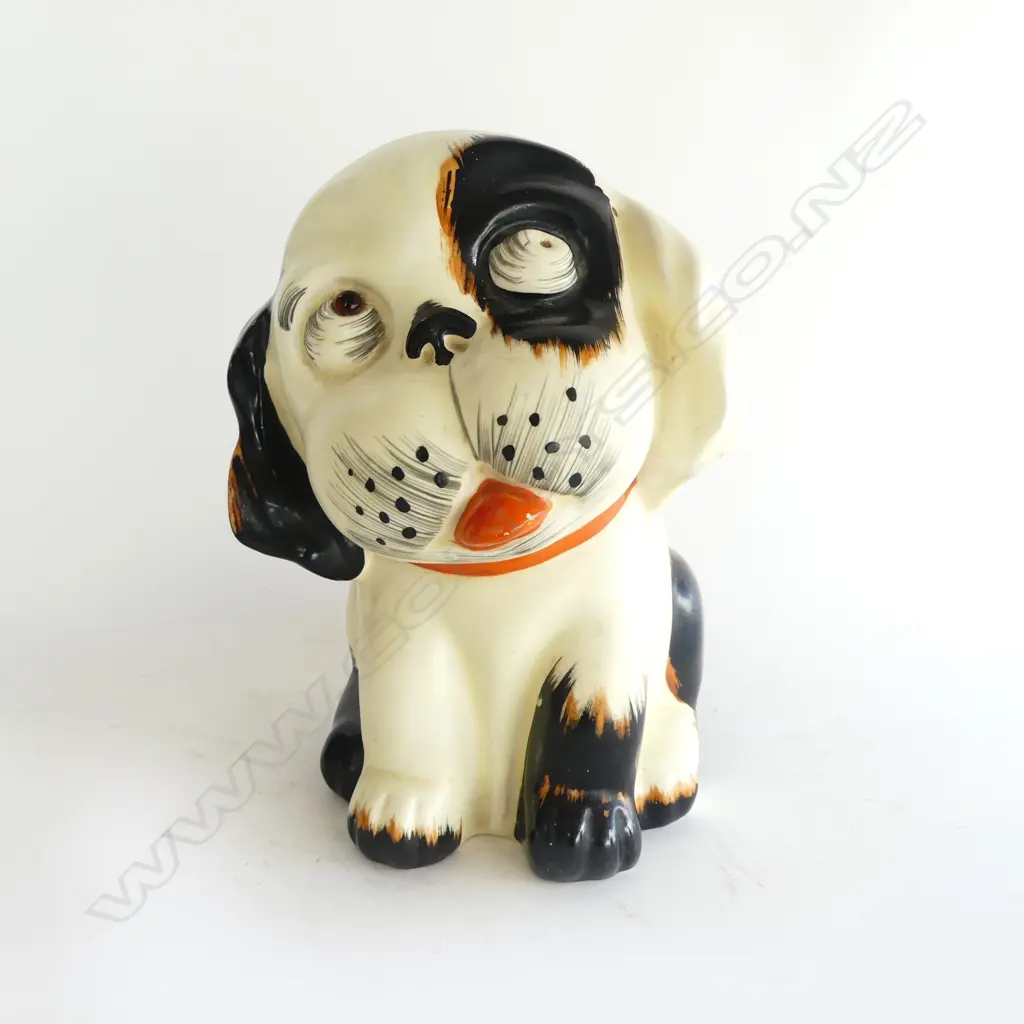 LARGE CROWN DEVON BONZO DOG PLASTER FILLED, H.240mm Image 1++