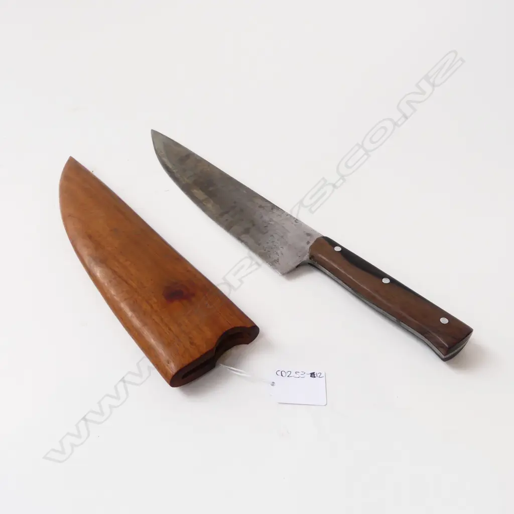 CUSTOM KNIFE - WOODEN SHEATH L.350mm Image 1++