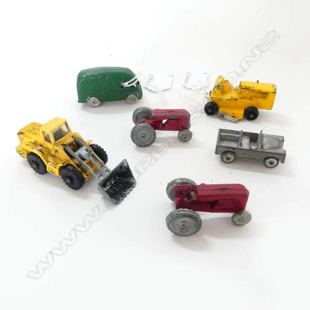 6 DIE CAST FUNHO MINITURE TOYS L50MM Image 1++
